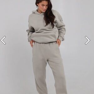 Women's Gray Hoodie Sweater